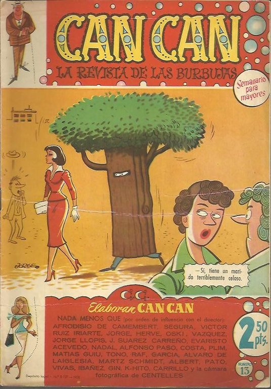 CAN CAN. LA REVISTA DE LAS BURBUJAS.