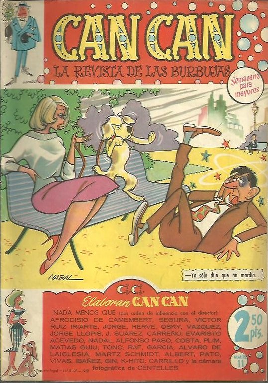 CAN CAN. LA REVISTA DE LAS BURBUJAS.