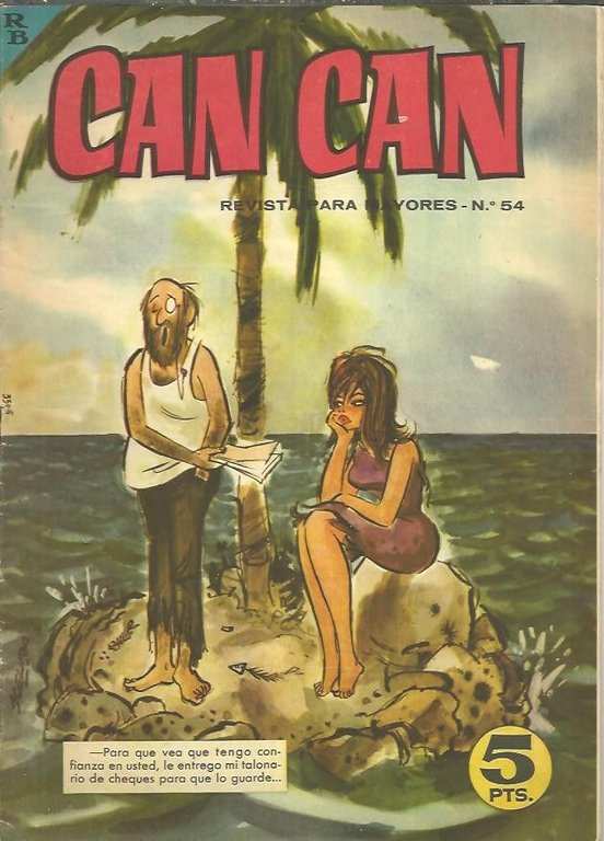 CAN CAN. REVISTA PARA MAYORES. N. 54.