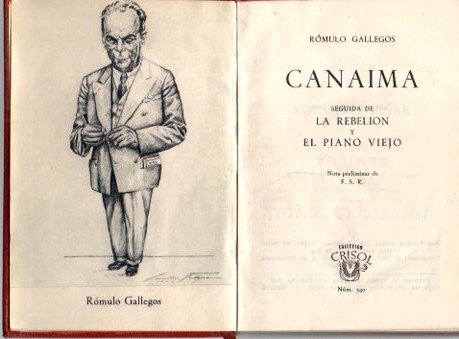 CANAIMA. LA REBELION Y EL PIANO VIEJO.