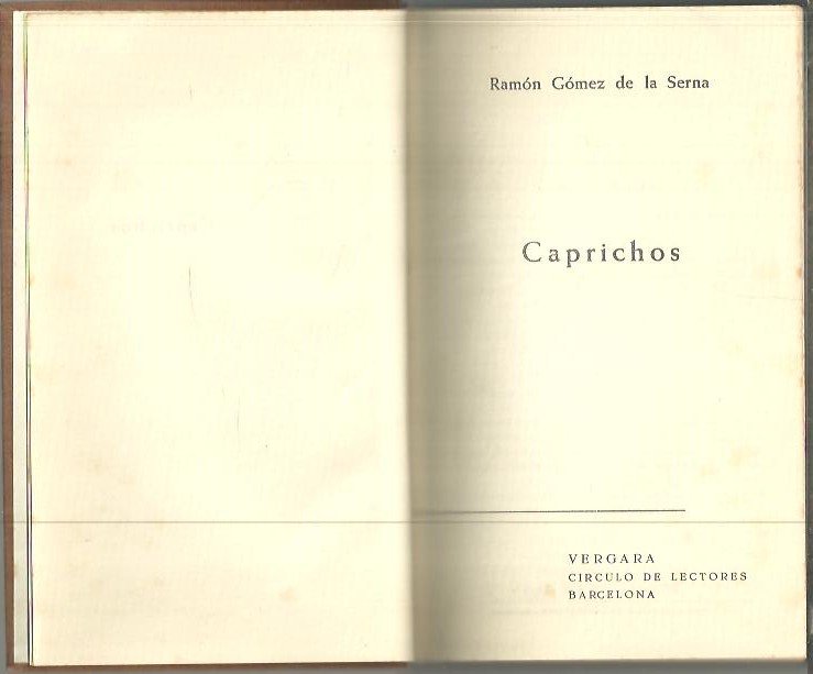 CAPRICHOS.