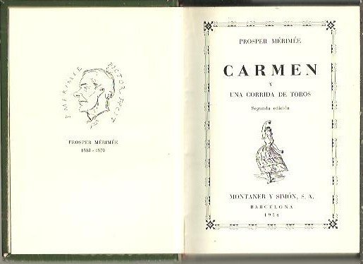 CARMEN Y UNA CORRIDA DE TOROS.