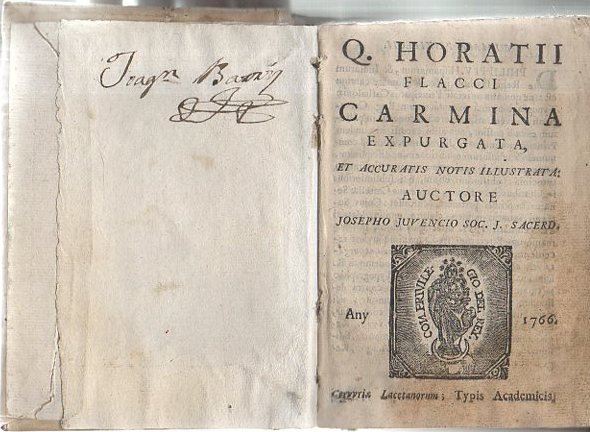 CARMINA EXPURGATA, ET ACCURATIS NOTIS ILLUSTRATA.