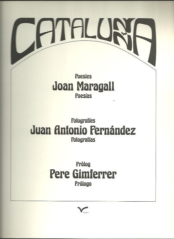 CATALUNYA. CATALUÑA.