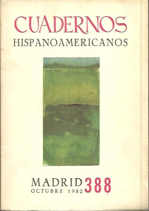 CUADERNOS HISPANOAMERICANOS. 388.