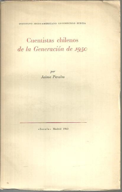 CUENTISTAS CHILENOS DE LA GENERACION DE 1950.