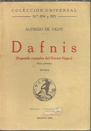 DAFNIS. (SEGUNDA CONSULTA DEL DOCTOR NEGRO).