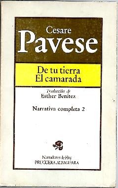 DE TU TIERRA. EL CAMARADA. NARRATIVA COMPLETA 2.