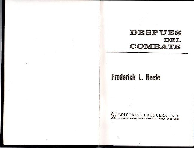 DESPUES DEL COMBATE.
