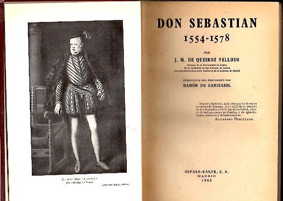 DON SEBASTIAN. 1554-1578.