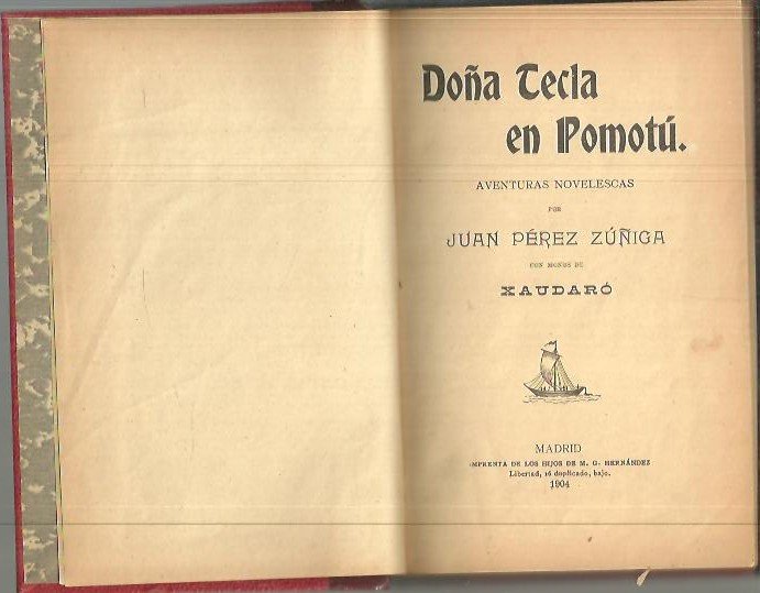DOÑA TECLA EN POMOTU.