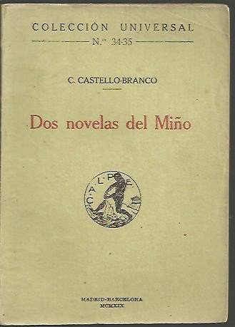 DOS NOVELAS DEL MIÑO.