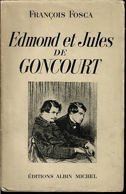 EDMOND ET JULES DE GONCOURT.