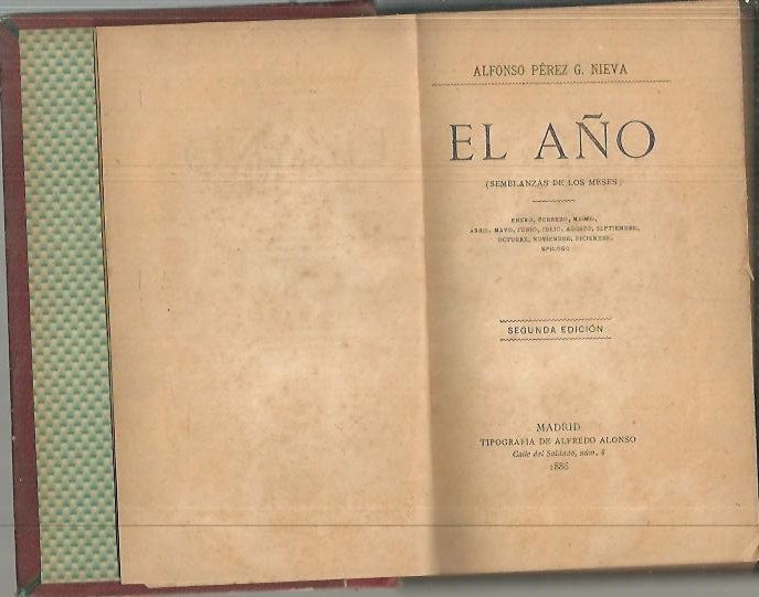 EL AÑO. (SEMBLANZA DE LOS MESES).