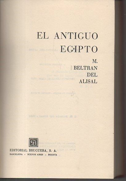 EL ANTIGUO EGIPTO.