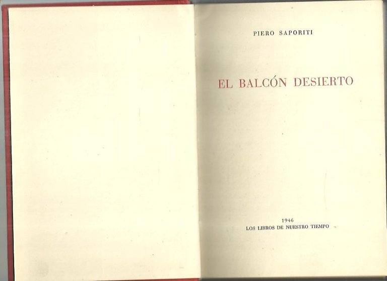 EL BALCON DESIERTO.