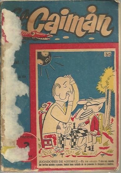 EL CAIMAN. AÑO I. NUMERO 1.