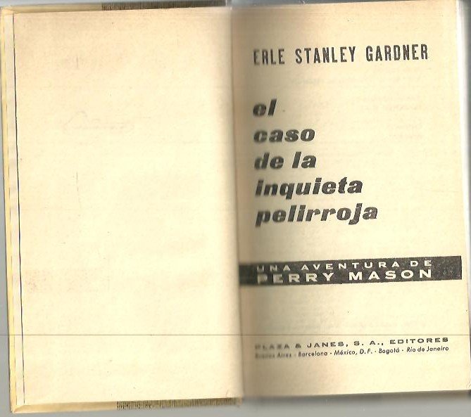 EL CASO DE LA INQUIETA PELIRROJA.