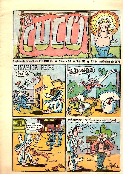 EL CUCO. SUPLEMENTO INFANTIL DE PUEBLO. N. 98. AÑO III. …