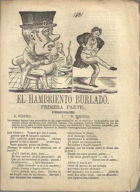 EL HAMBRIENTO BURLADO. PRIMERA PARTE.