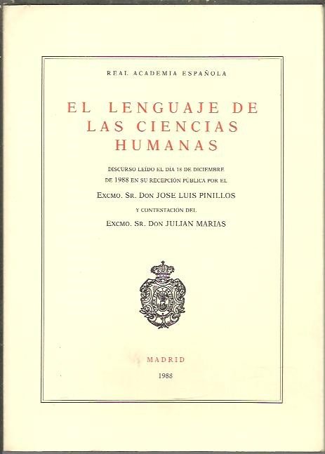 EL LENGUAJE DE LAS CIENCIAS HUMANAS.