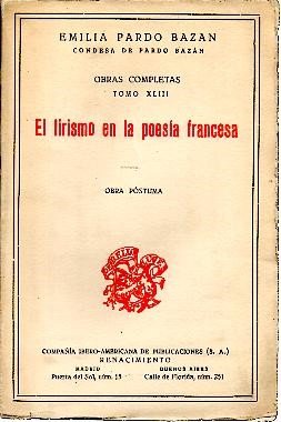 EL LIRISMO EN LA POESIA FRANCESA.