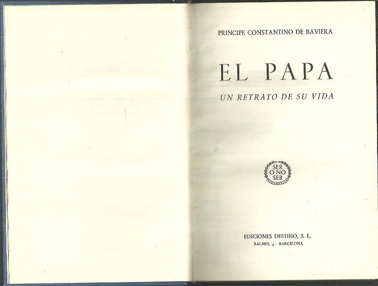 EL PAPA. UN RETRATO DE SU VIDA.