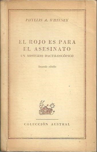 EL ROJO ES PARA EL ASESINATO. UN MISTERIO DACTILOSCOPICO. | Immagine Gallery 2