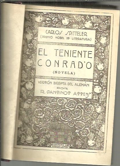 EL TENIENTE CONRADO.