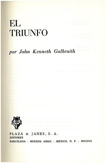 EL TRIUNFO.