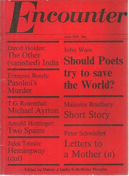 ENCOUNTER. VOL. XLVI. N. 6.