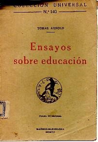 ENSAYOS SOBRE EDUCACION.