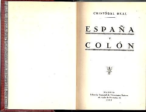 ESPAÑA Y COLON.