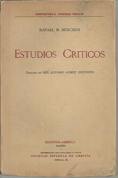 ESTUDIOS CRITICOS.