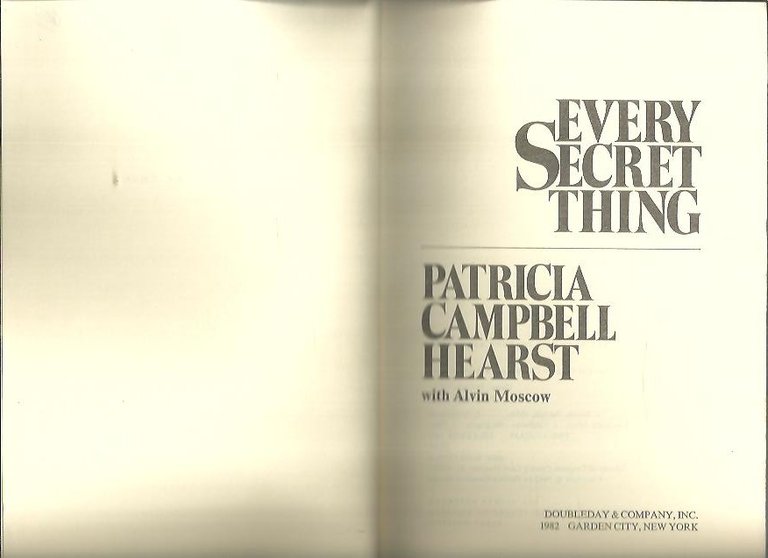 EVERY SECRET THING.