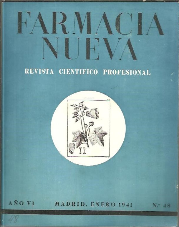 FARMACIA NUEVA. AÑO VI. N. 48.