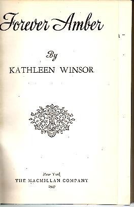 FOREVER AMBER.