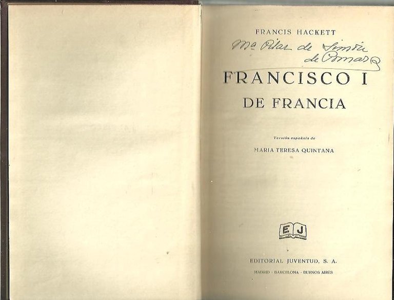 FRANCISCO I DE FRANCIA.