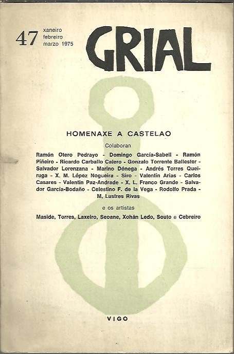 GRIAL. N. 47. HOMENAXE A CABANILLAS.