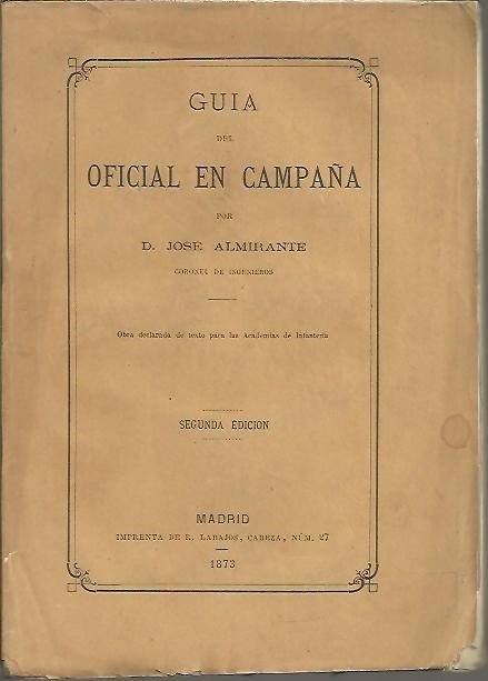 GUIA DEL OFICIAL EN CAMPAÑA.