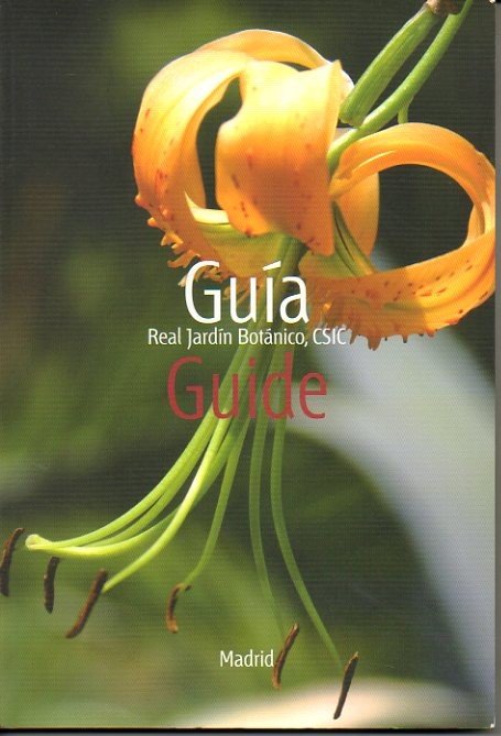 GUIA. REAL JARDIN BOTANICO. CSIC. GUIDE.