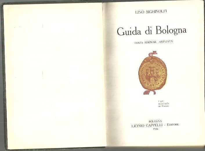 GUIDA DI BOLOGNA.