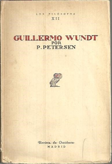 GUILLERMO WUNDT Y SU TIEMPO.
