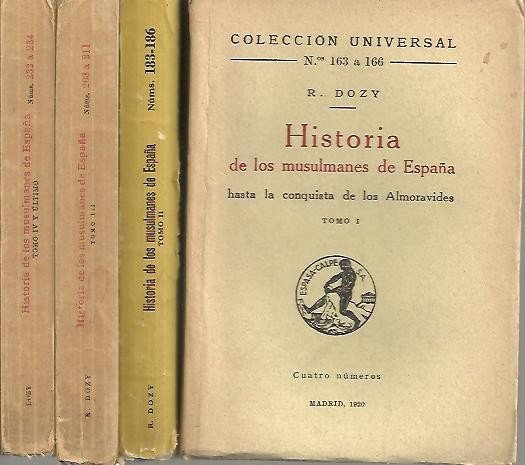 HISTORIA DE LOS MUSULMANES DE ESPAÑA.