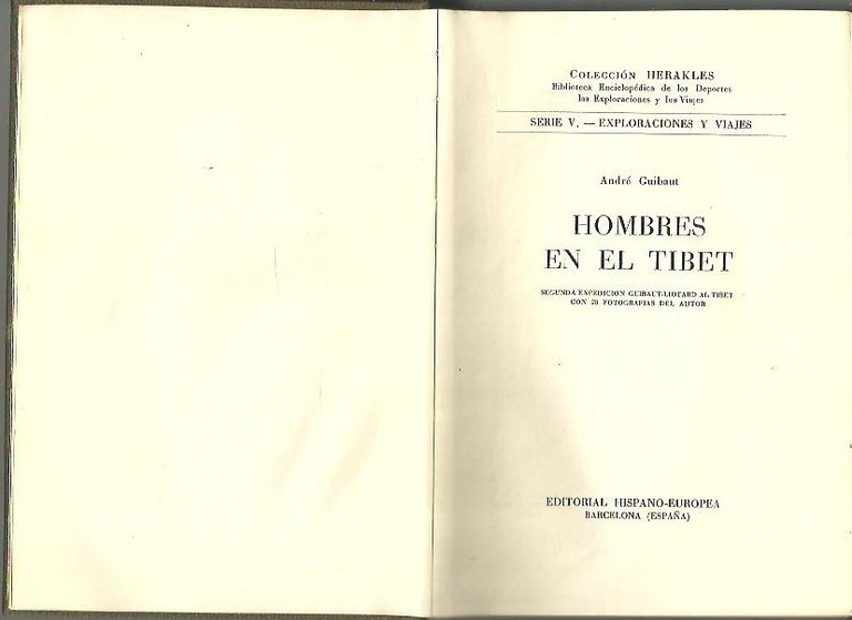 HOMBRES EN EL TIBET.