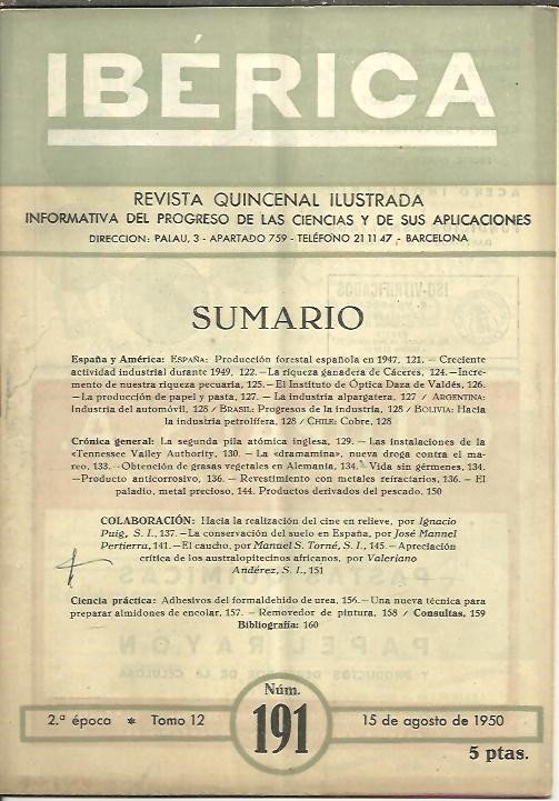 IBERICA. N. 191.