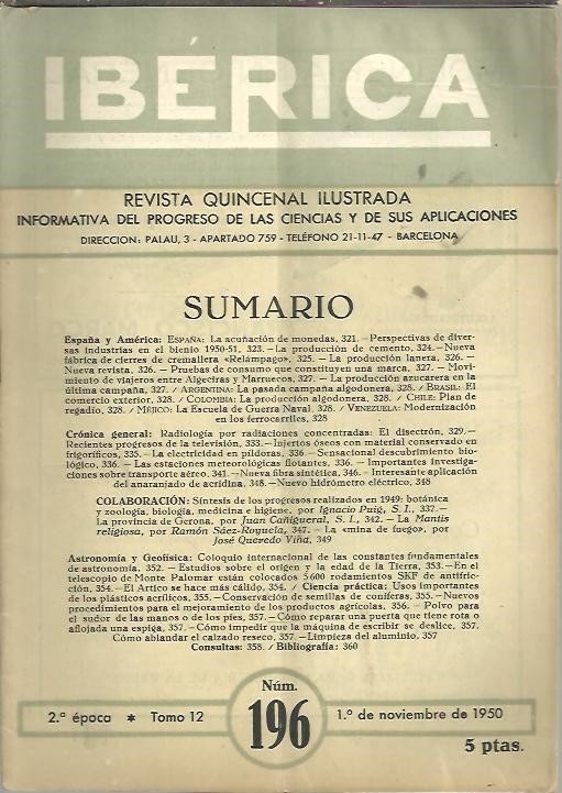 IBERICA. N. 196.
