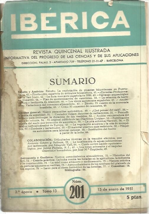 IBERICA. N. 201.