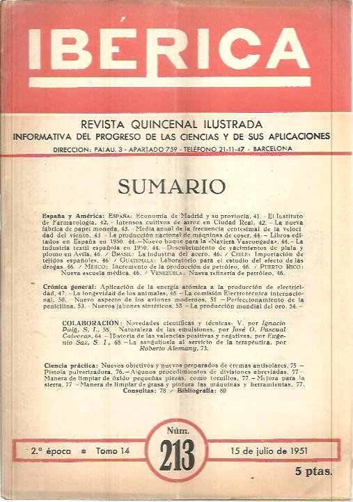IBERICA. N. 213.