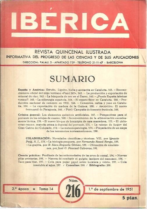 IBERICA. N. 216.